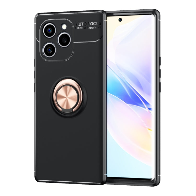 For Honor 60 SE Metal Ring Holder TPU Phone Case
