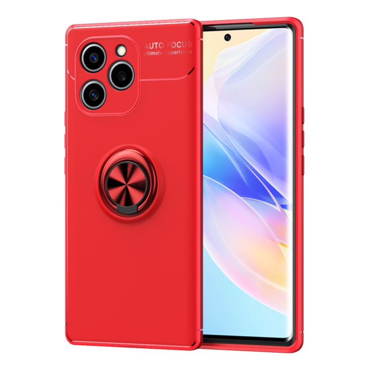 For Honor 60 SE Metal Ring Holder TPU Phone Case