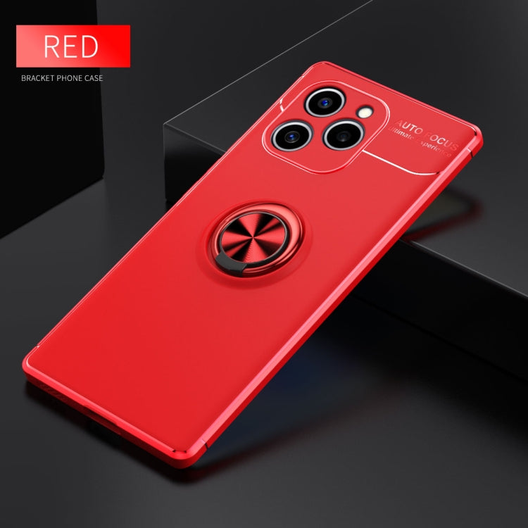 For Honor 60 SE Metal Ring Holder TPU Phone Case