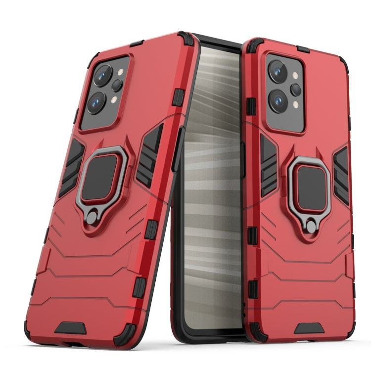 For OPPO Realme GT2 Pro Shockproof PC + TPU Holder Phone Case