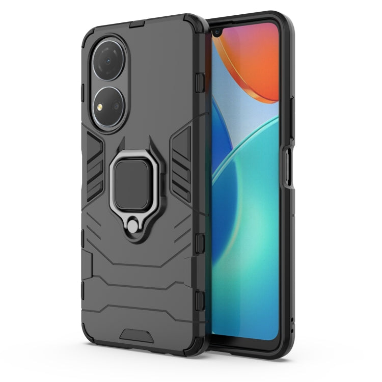 For Honor Play 30 Plus Shockproof PC + TPU Holder Phone Case