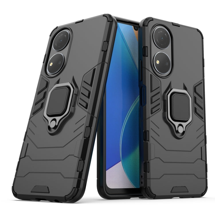 For Honor Play 30 Plus Shockproof PC + TPU Holder Phone Case