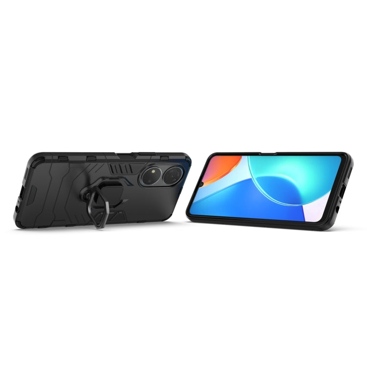 For Honor Play 30 Plus Shockproof PC + TPU Holder Phone Case