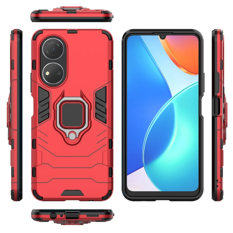 For Honor Play 30 Plus Shockproof PC + TPU Holder Phone Case