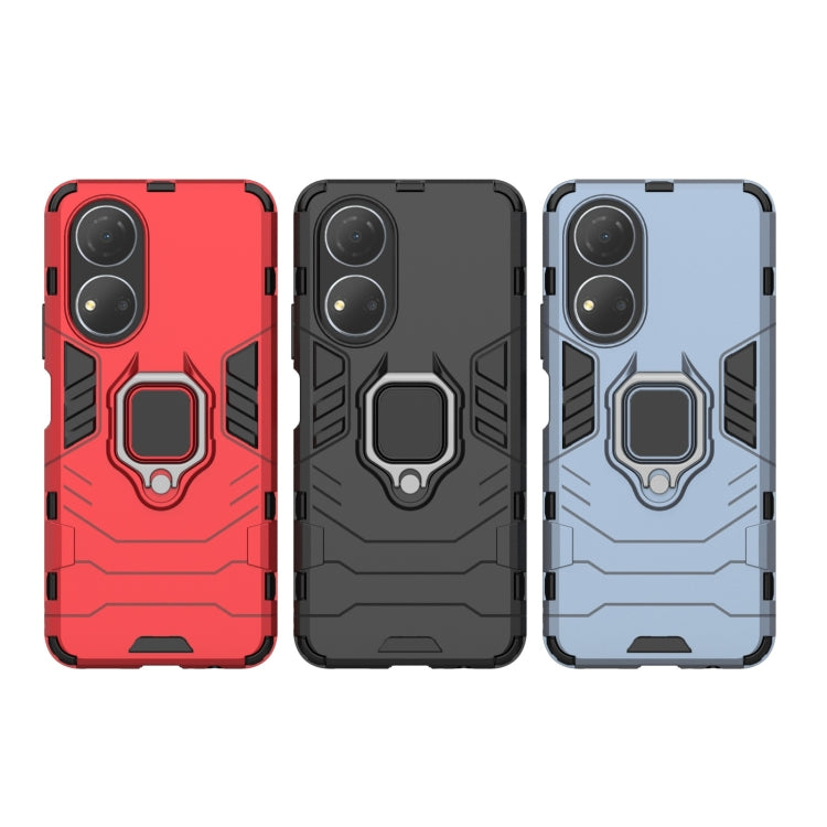 For Honor Play 30 Plus Shockproof PC + TPU Holder Phone Case