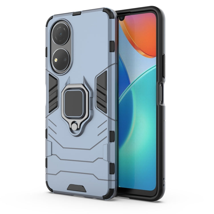 For Honor Play 30 Plus Shockproof PC + TPU Holder Phone Case