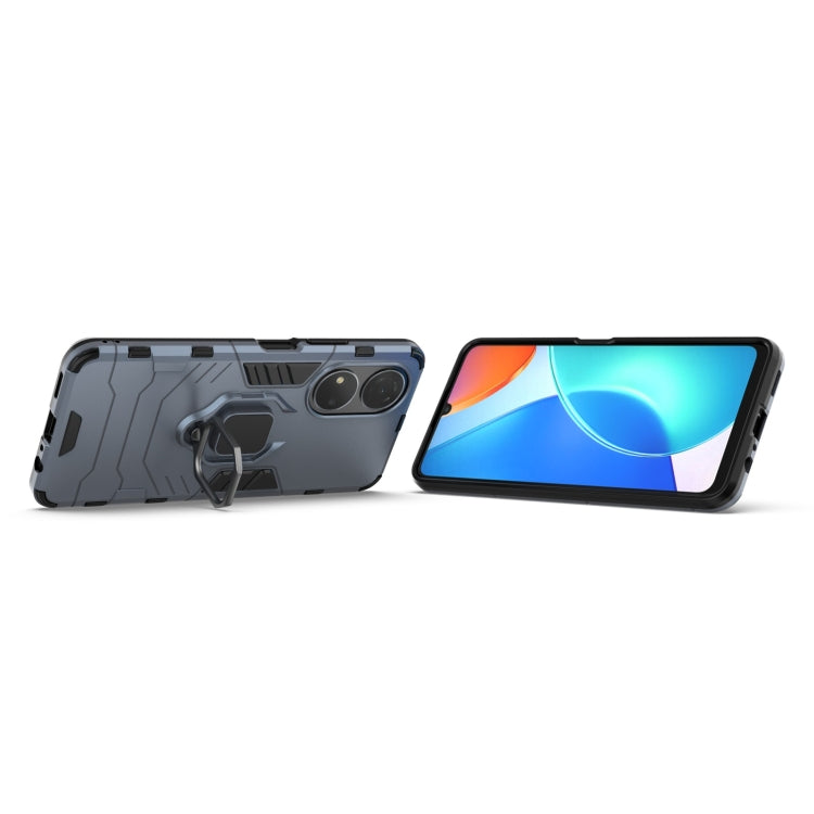 For Honor Play 30 Plus Shockproof PC + TPU Holder Phone Case