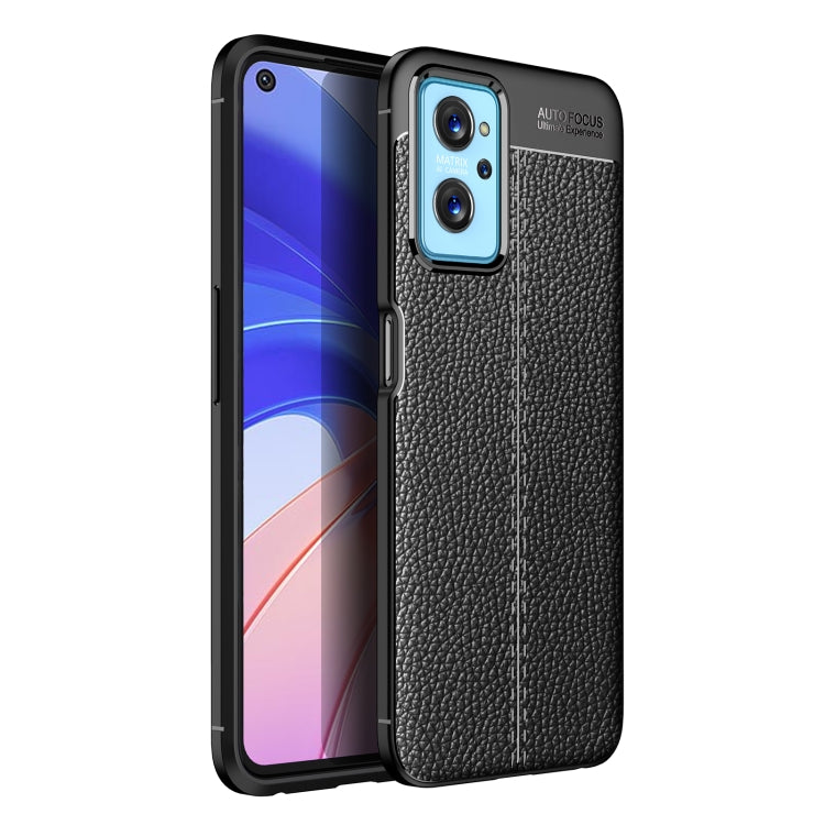 For OPPO Realme 9i / A96 4G / A76 Foreign Litchi Texture TPU Shockproof Phone Case