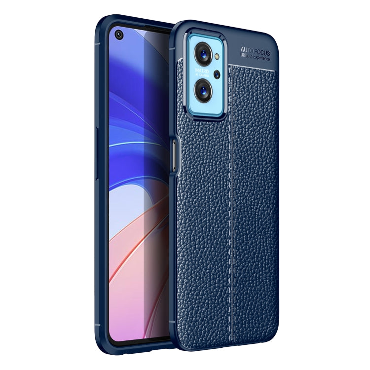 For OPPO Realme 9i / A96 4G / A76 Foreign Litchi Texture TPU Shockproof Phone Case