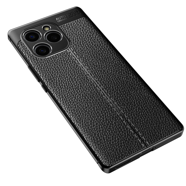 For Honor 60 SE Litchi Texture TPU Shockproof Phone Case