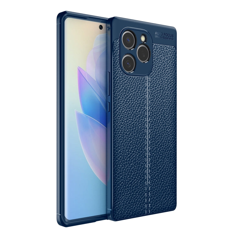 For Honor 60 SE Litchi Texture TPU Shockproof Phone Case