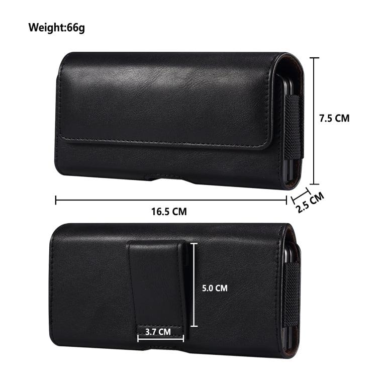 For Samsung Galaxy Z Fold3 5G Lamb Texture Waist Hanging Phone Case(Black)