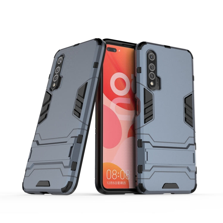 For Huawei Nova 6 5G Shockproof PC + TPU Protective Case with Invisible Holder