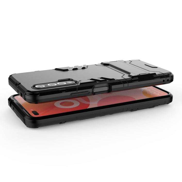 For Huawei Nova 6 5G Shockproof PC + TPU Protective Case with Invisible Holder
