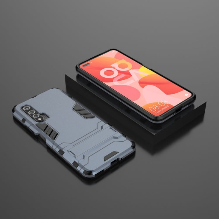 For Huawei Nova 6 5G Shockproof PC + TPU Protective Case with Invisible Holder