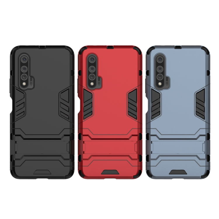 For Huawei Nova 6 5G Shockproof PC + TPU Protective Case with Invisible Holder
