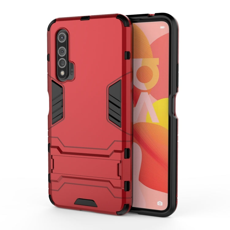 For Huawei Nova 6 5G Shockproof PC + TPU Protective Case with Invisible Holder
