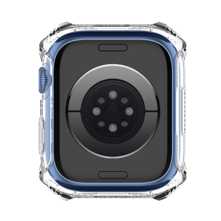 Rhombus Belt Drill + Tempered Film Integrated Case For Apple Watch Series 8 / 7 41mm