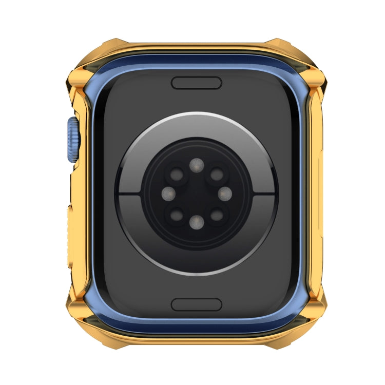 Rhombus Belt Drill + Tempered Film Integrated Case For Apple Watch Series 8 / 7 45mm