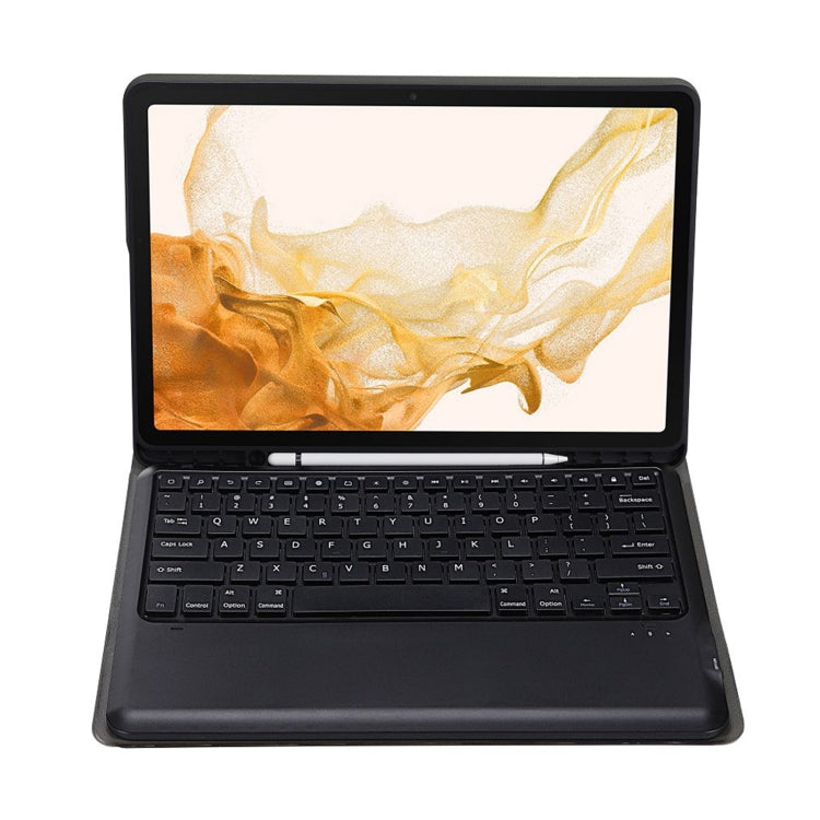 A800B Split Bluetooth Keyboard Leather Case with Holder & Pen Slot For Samsung Galaxy Tab S8+ X800