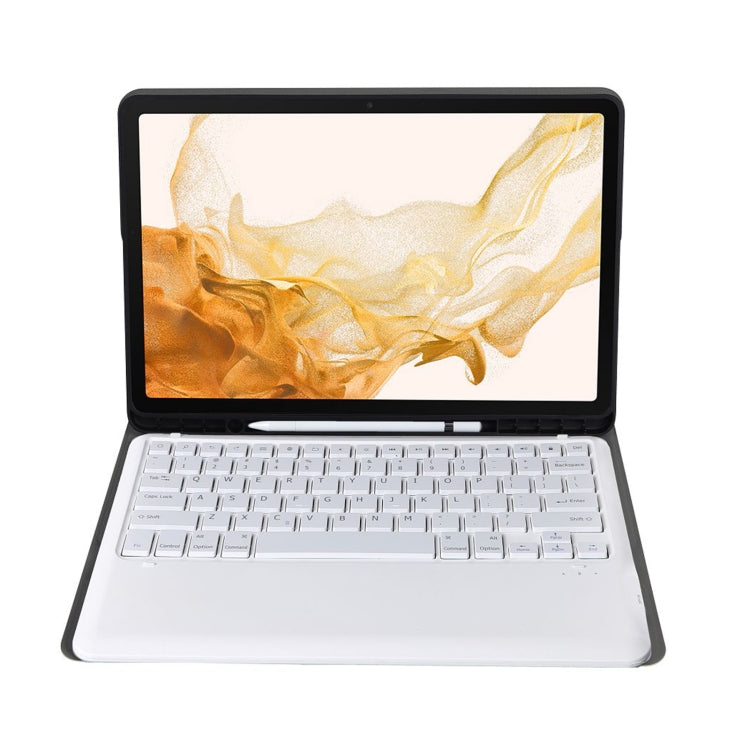 A800B Split Bluetooth Keyboard Leather Case with Holder & Pen Slot For Samsung Galaxy Tab S8+ X800