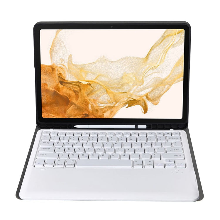 A800B Split Bluetooth Keyboard Leather Case with Holder & Pen Slot For Samsung Galaxy Tab S8+ X800