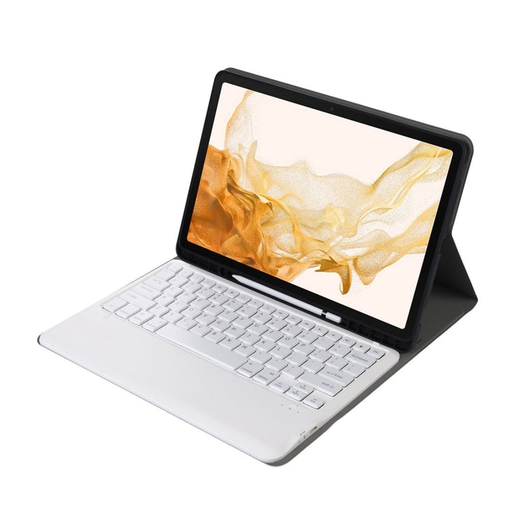 A800B Split Bluetooth Keyboard Leather Case with Holder & Pen Slot For Samsung Galaxy Tab S8+ X800
