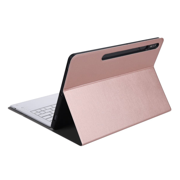 A800B Split Bluetooth Keyboard Leather Case with Holder & Pen Slot For Samsung Galaxy Tab S8+ X800