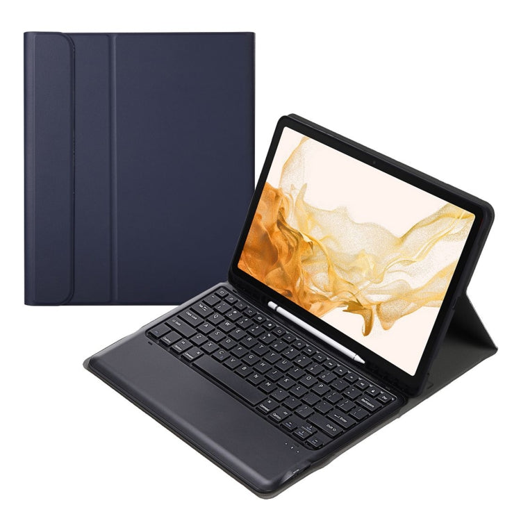 A800B Split Bluetooth Keyboard Leather Case with Holder & Pen Slot For Samsung Galaxy Tab S8+ X800