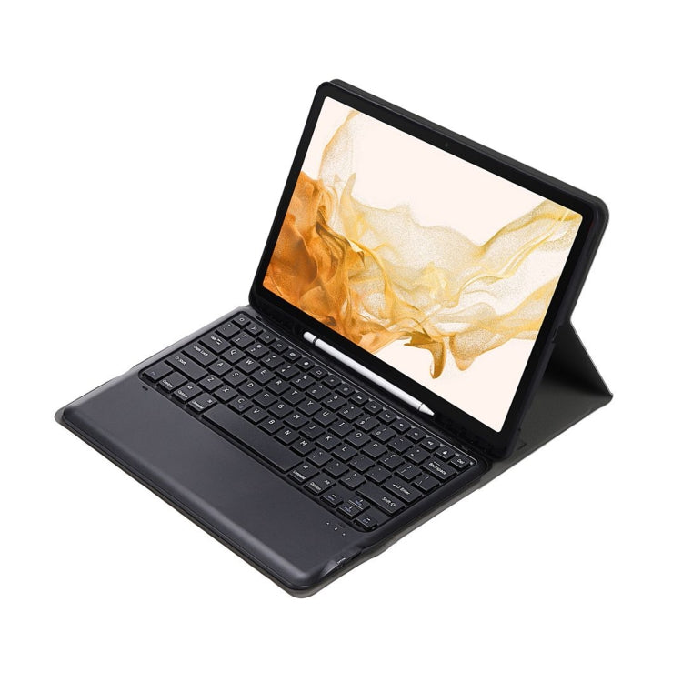 A800B Split Bluetooth Keyboard Leather Case with Holder & Pen Slot For Samsung Galaxy Tab S8+ X800