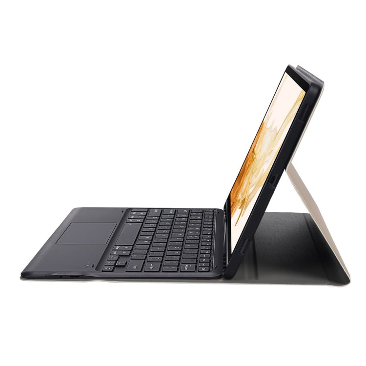 A800B-A Split Bluetooth Keyboard Leather Case with Holder & Pen Slot & Touchpad For Samsung Galaxy Tab S8+ X800