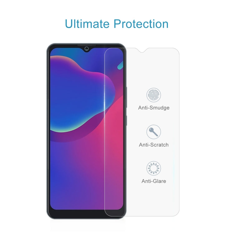 10 PCS 0.26mm 9H 2.5D Tempered Glass Film For ZTE Blade V2021 5G