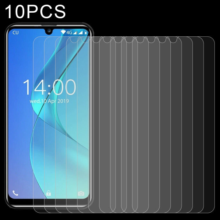 10 PCS 0.26mm 9H 2.5D Tempered Glass Film For Oukitel C16 Pro