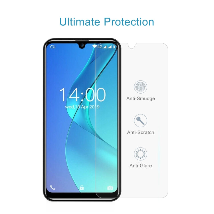 10 PCS 0.26mm 9H 2.5D Tempered Glass Film For Oukitel C16 Pro