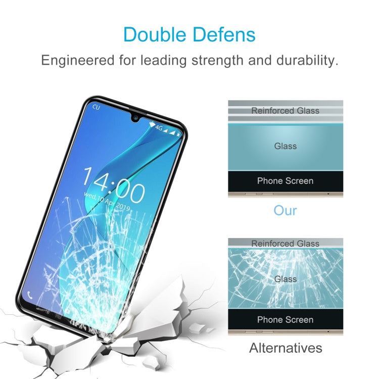 10 PCS 0.26mm 9H 2.5D Tempered Glass Film For Oukitel C16 Pro