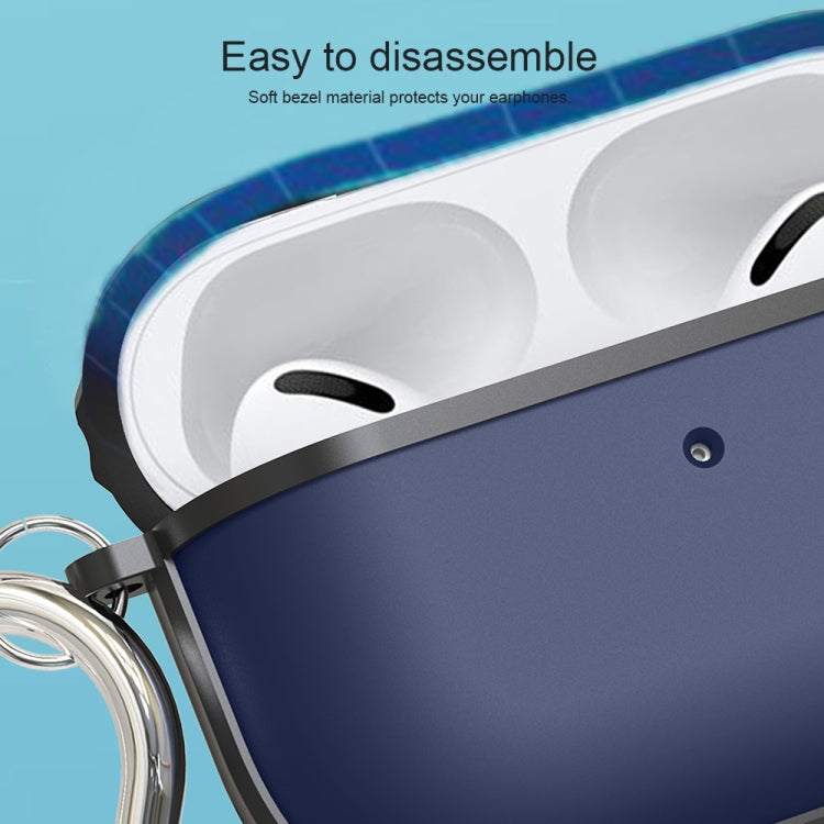 APC002 For AirPods Pro PC + TPU Earphone Protective Case with Hook