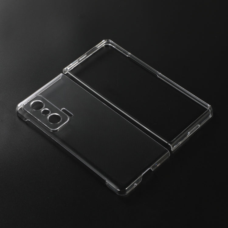 For Honor Magic V Fold Transparent PC Phone Case(Transparent)