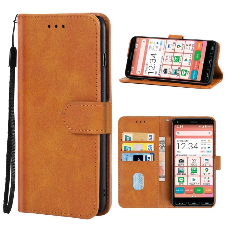 Leather Phone Case For Kyocera Kantan Sumaho 2