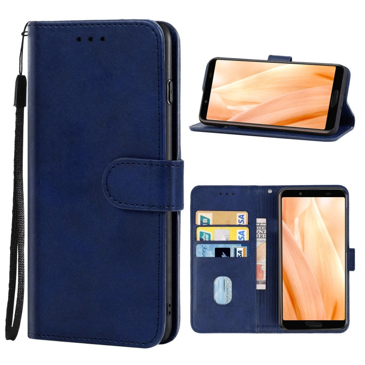 Leather Phone Case For Sharp Aquos Sense3 Lite