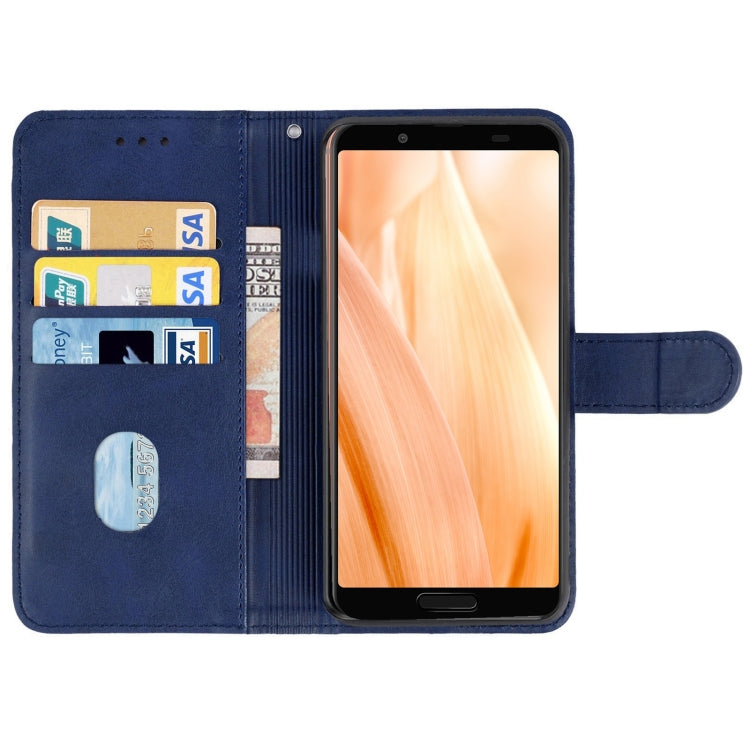 Leather Phone Case For Sharp Aquos Sense3 Lite