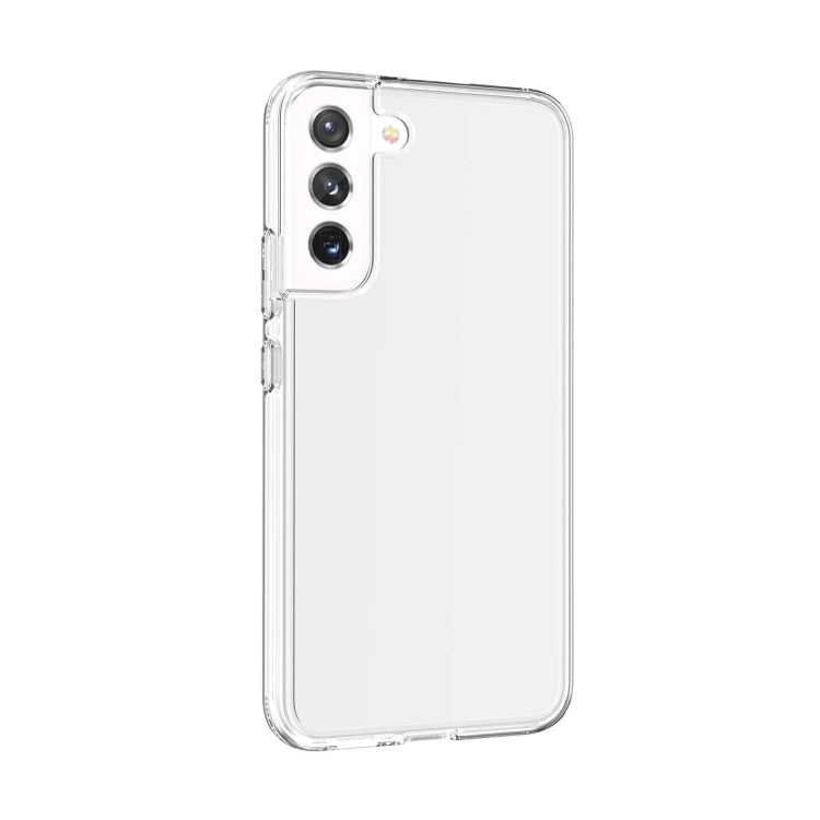 For Samsung Galaxy S21 FE 5G Shockproof Terminator Style Transparent Protective Phone Case