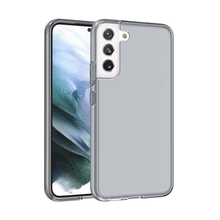 For Samsung Galaxy S21 FE 5G Shockproof Terminator Style Transparent Protective Phone Case