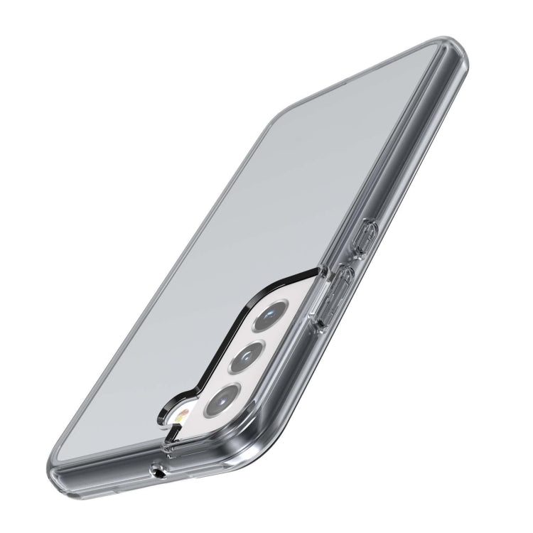 For Samsung Galaxy S21 FE 5G Shockproof Terminator Style Transparent Protective Phone Case