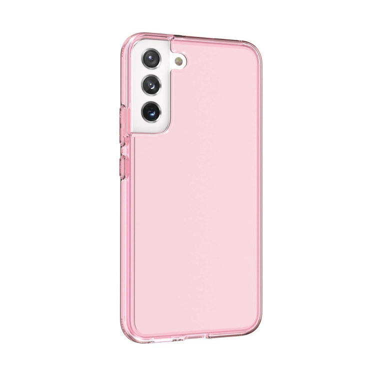 For Samsung Galaxy S21 FE 5G Shockproof Terminator Style Transparent Protective Phone Case