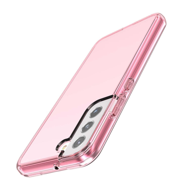 For Samsung Galaxy S21 FE 5G Shockproof Terminator Style Transparent Protective Phone Case