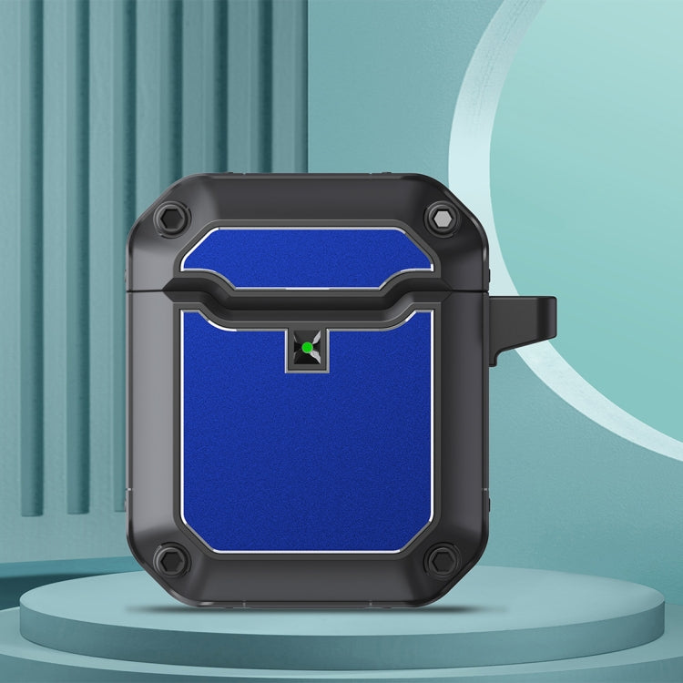 Mecha Hardware TPU Earphone Protective Case with Hook For AirPods 2 / 1