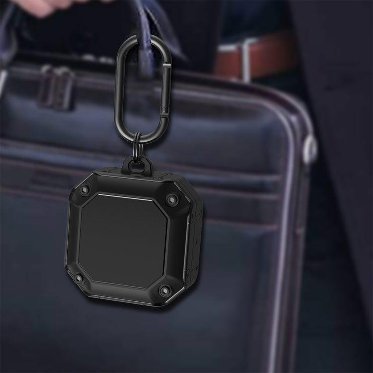 For Samsung Galaxy Buds 2 / Buds Pro / Buds Live / Buds 2 Pro Mecha Hardware TPU Earphone Protective Case with Hook