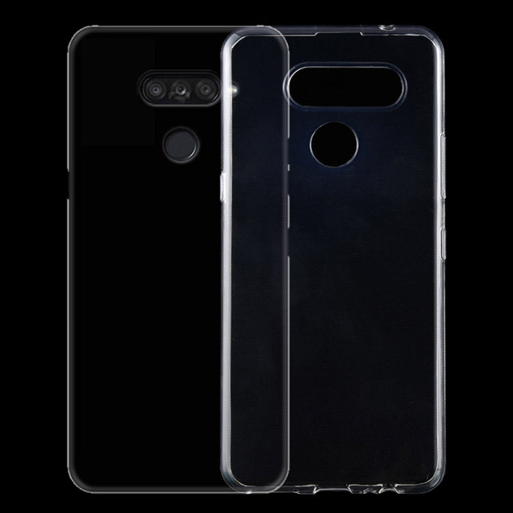 For LG K50S 0.75mm Ultrathin Transparent TPU Soft Protective Case