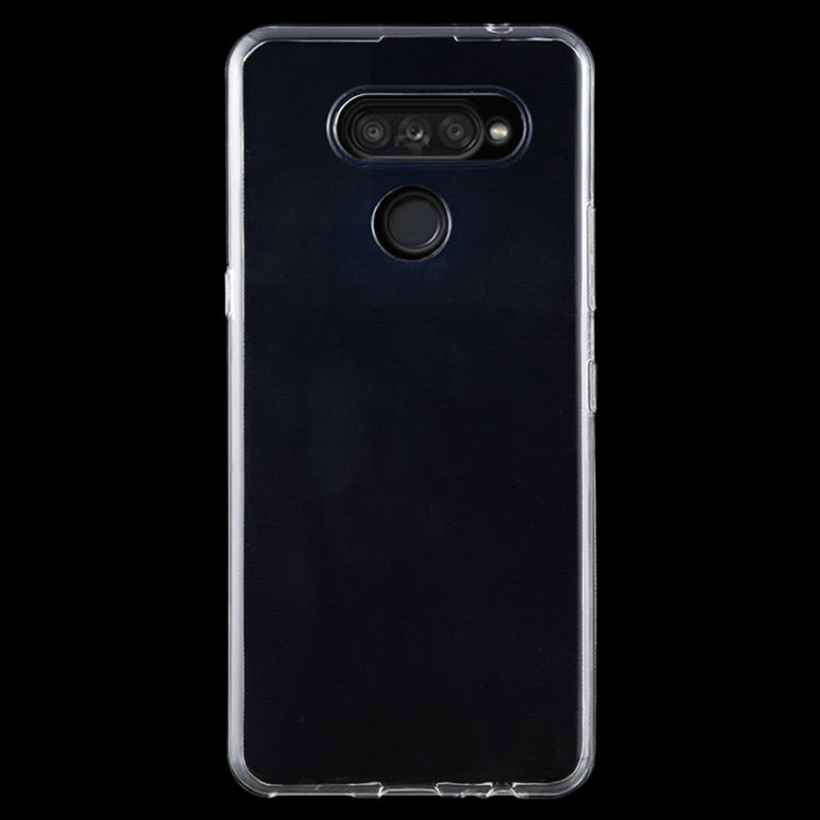 For LG K50S 0.75mm Ultrathin Transparent TPU Soft Protective Case