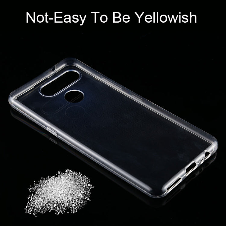 For LG K50S 0.75mm Ultrathin Transparent TPU Soft Protective Case